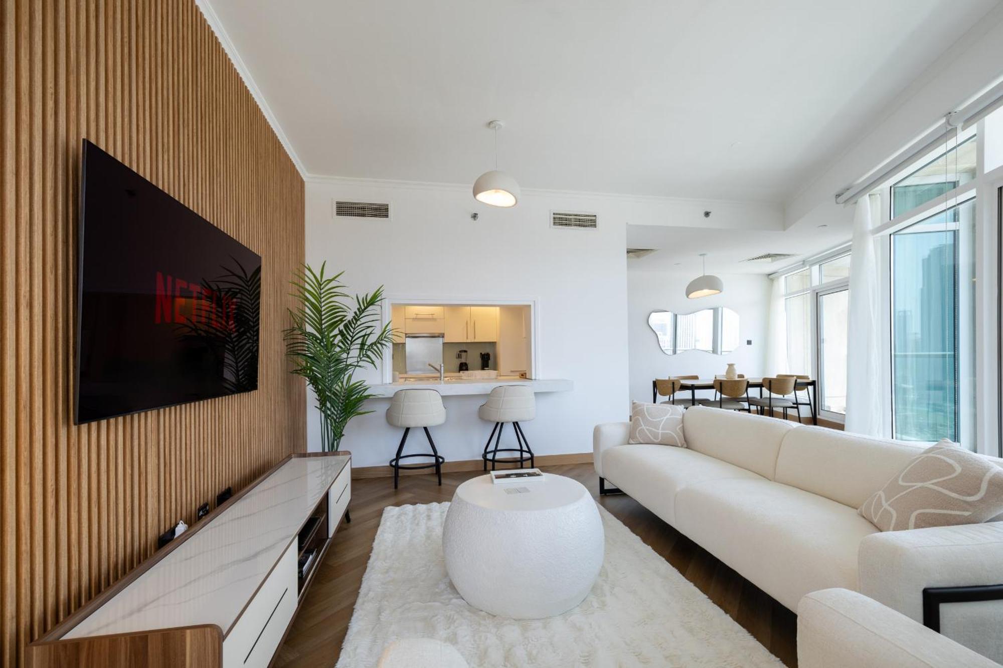 Upgraded Apartment With Stunning Burj Khalifa View Дубай Экстерьер фото